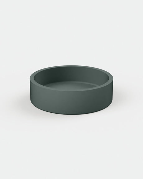 Cylinder Concrete Hoop Basin - Freestanding