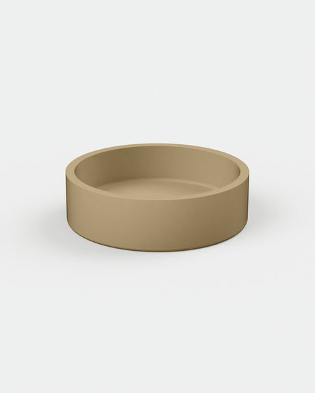 Cylinder Concrete Hoop Basin - Freestanding