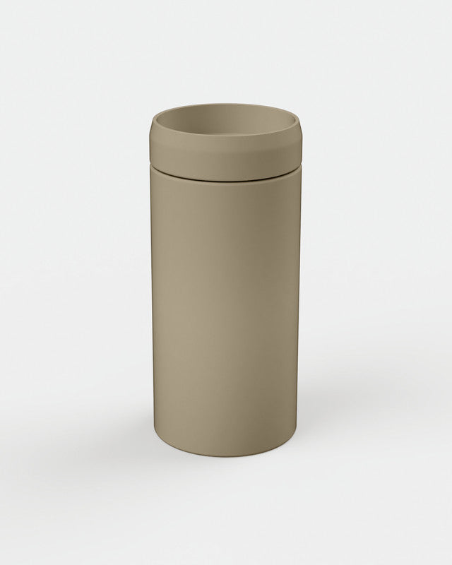 Cylinder Concrete Prism Circle Basin - Freestanding