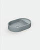 Shelf Oval Concrete Basin - Wall Mount | No Tap Hole | No Overflow