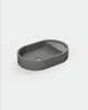 Shelf Oval Concrete Basin - Wall Mount | No Tap Hole | No Overflow