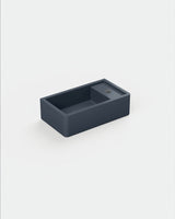 Shelf 02 Concrete Basin - Surface Mount | Tap Hole | No Overflow
