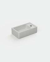 Shelf 02 Concrete Basin - Wall Mount | Tap Hole | No Overflow