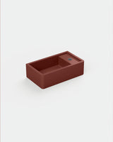 Shelf 02 Concrete Basin - Surface Mount | Tap Hole | No Overflow