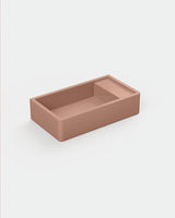 Shelf 02 Concrete Basin - Wall Mount | No Tap Hole | No Overflow