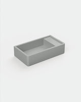 Shelf 02 Concrete Basin - Wall Mount | No Tap Hole | No Overflow