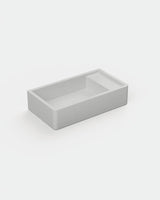 Shelf 02 Concrete Basin - Wall Mount | No Tap Hole | No Overflow