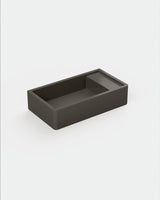 Shelf 02 Concrete Basin - Wall Mount | No Tap Hole | No Overflow