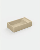 Shelf 02 Concrete Basin - Surface Mount | No Tap Hole | No Overflow
