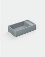 Shelf 02 Concrete Basin - Surface Mount | No Tap Hole | No Overflow