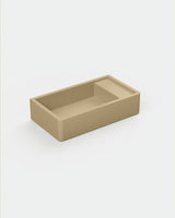 Shelf 02 Concrete Basin - Wall Mount | No Tap Hole | No Overflow