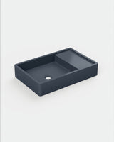 Shelf 03 Concrete Basin - Wall Mount | No Tap Hole | No Overflow