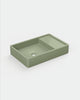 Shelf 03 Concrete Basin - Wall Mount | No Tap Hole | No Overflow