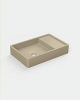Shelf 03 Concrete Basin - Surface Mount | No Tap Hole | No Overflow