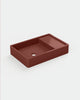 Shelf 03 Concrete Basin - Wall Mount | No Tap Hole | No Overflow