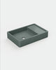 Shelf 03 Concrete Basin - Wall Mount | No Tap Hole | No Overflow