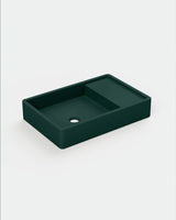 Shelf 03 Concrete Basin - Wall Mount | No Tap Hole | No Overflow