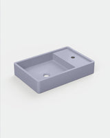 Shelf 03 Concrete Basin - Wall Mount | Tap Hole | No Overflow