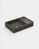 Shelf 03 Concrete Basin - Surface Mount | Tap Hole | No Overflow