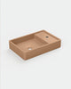 Shelf 03 Concrete Basin - Surface Mount | Tap Hole | No Overflow