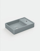 Shelf 03 Concrete Basin - Wall Mount | Tap Hole | No Overflow