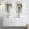 Noosa - 1500mm Matte White Wall Hung Vanity