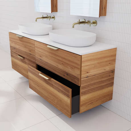 Odesa - 1500mm Blackbutt Wall Hung Vanity