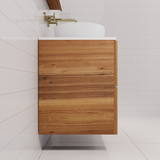 Odesa - 600mm Blackbutt Wall Hung Vanity