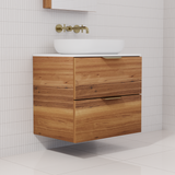 Odesa - 600mm Blackbutt Wall Hung Vanity