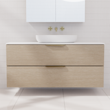 Odesa - 1200mm Coastal Oak Wall Hung Vanity