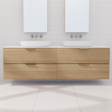 Odesa - 1800mm Prime Oak Wall Hung Vanity