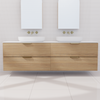 Odesa - 1800mm Prime Oak Wall Hung Vanity