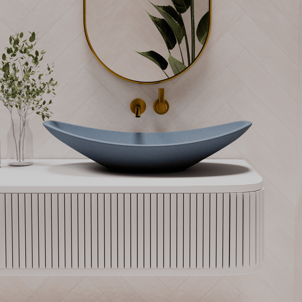 Boat Above Counter Basin