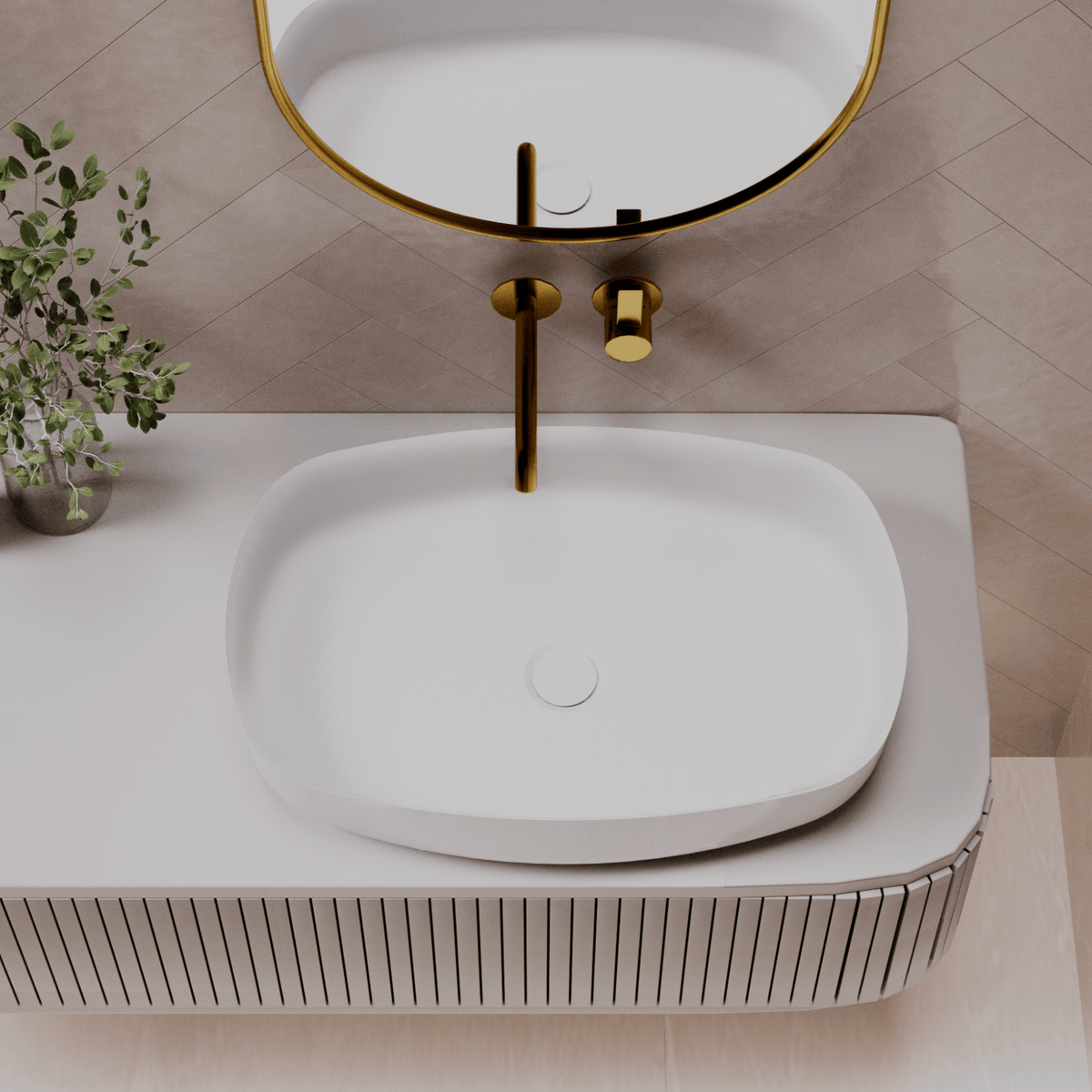 Bianca Above Counter Basin