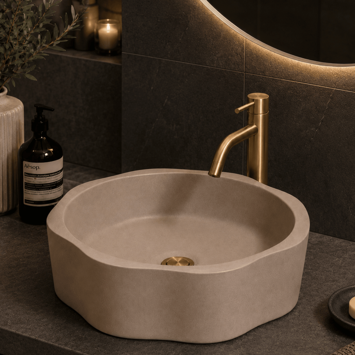 Flora Above Counter Basin