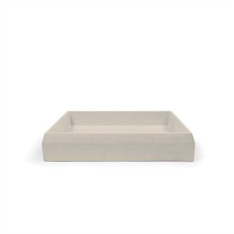 Prism Rectangle Concrete Basin - Wall Mount with Bracket