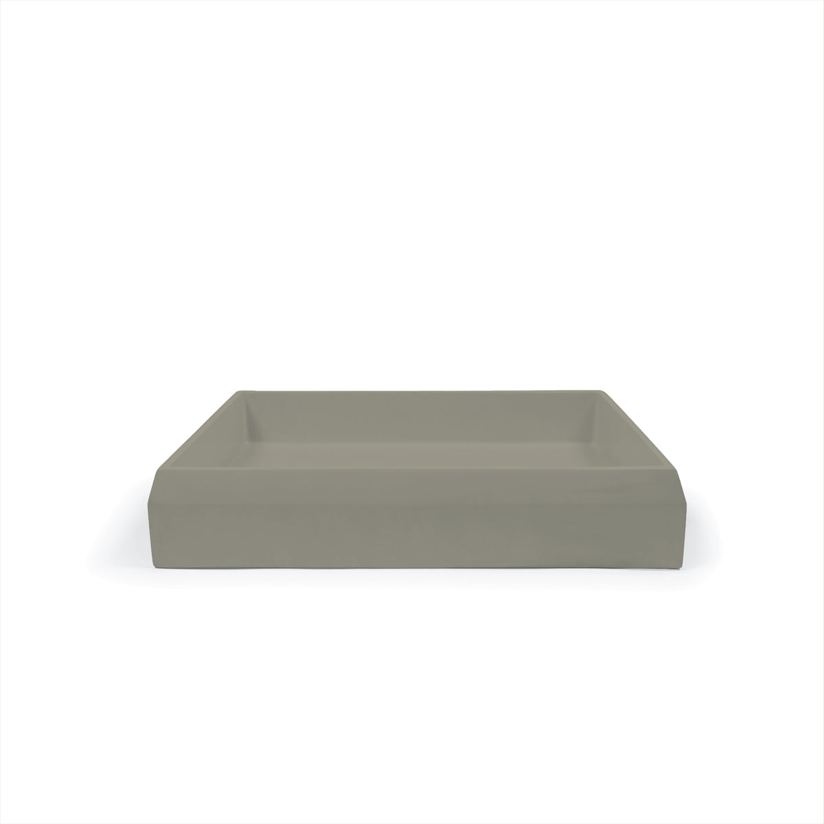 Prism Rectangle Concrete Basin - Wall Mount with Bracket