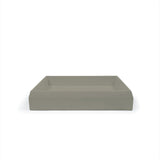 Prism Rectangle Concrete Basin - Wall Mount with Bracket