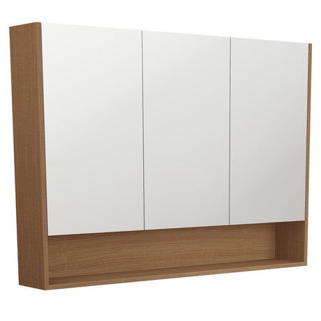 1200 Mirror Cabinet with Display Shelf