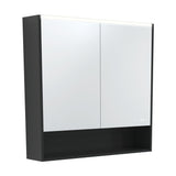 900 LED Mirror Cabinet with Display Shelf