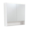 900 LED Mirror Cabinet with Display Shelf
