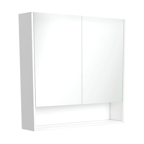 900 Mirror Cabinet with Display Shelf