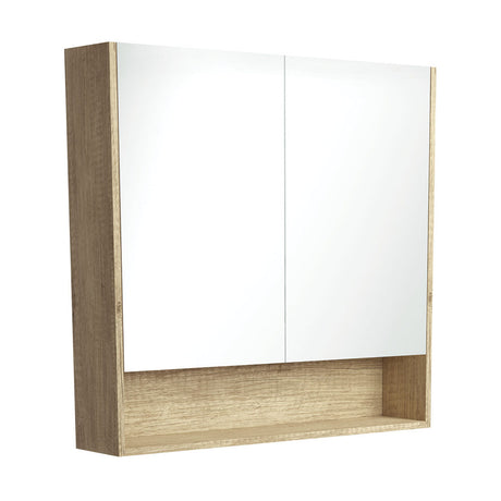 900 Mirror Cabinet with Display Shelf
