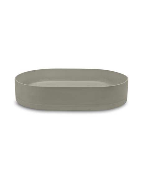 Pill Concrete Basin - Wall Mount with Bracket