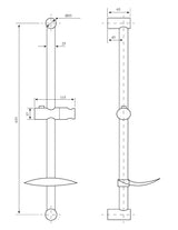 Molo - Shower Rail