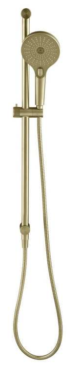 Mica - Fluted Shower Rail - Inbuilt Inlet