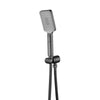 Cresta - Gunmetal Square Multi-function Handshower on Tiltable Wall Bracket