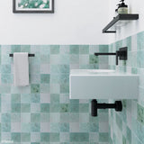 Reba Ceramic Wall Hung Basin Left Hand Bowl