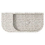 Blanca Right-Hand Concrete Wall Basin