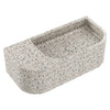 Blanca Right-Hand Concrete Wall Basin